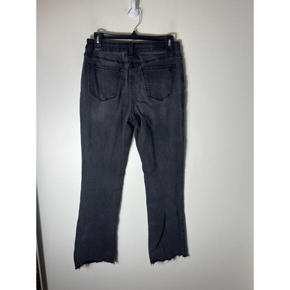 Velvet Heart Denim Karyn Mid Rise Slim Boot Dark Gray Jeans Sz 29 - Picture 2 of 3